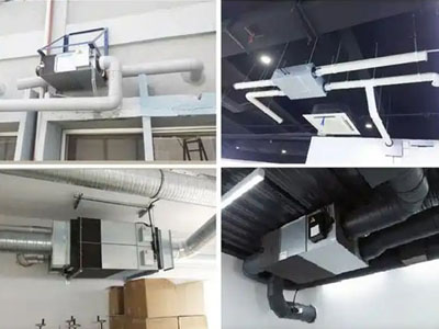 Applicazione dei ventilatori HRV ed ERV