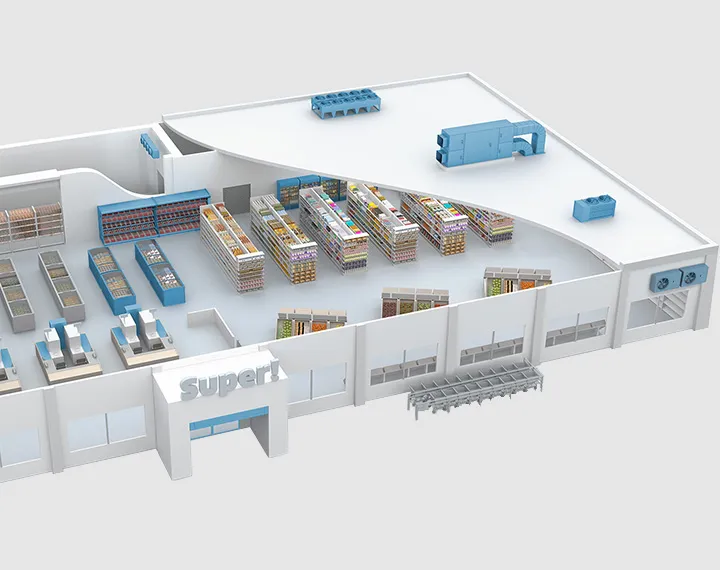 Applicazioni del ventilatore centrifugo avanti a ingresso singolo