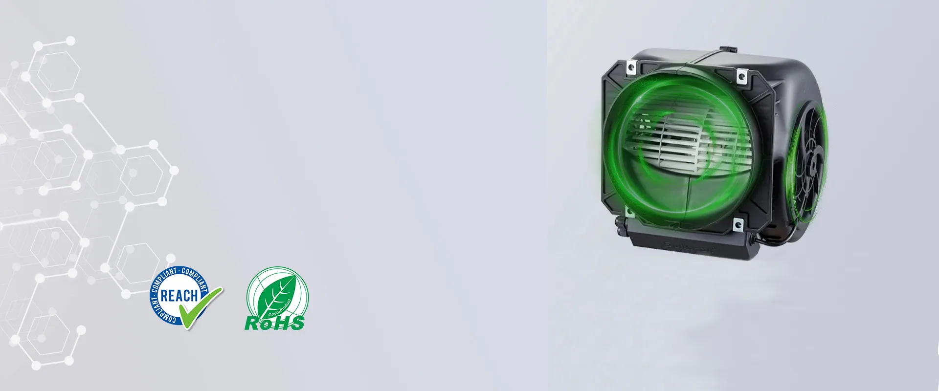 Ventilatori centrifughi ricurvi all'indietro