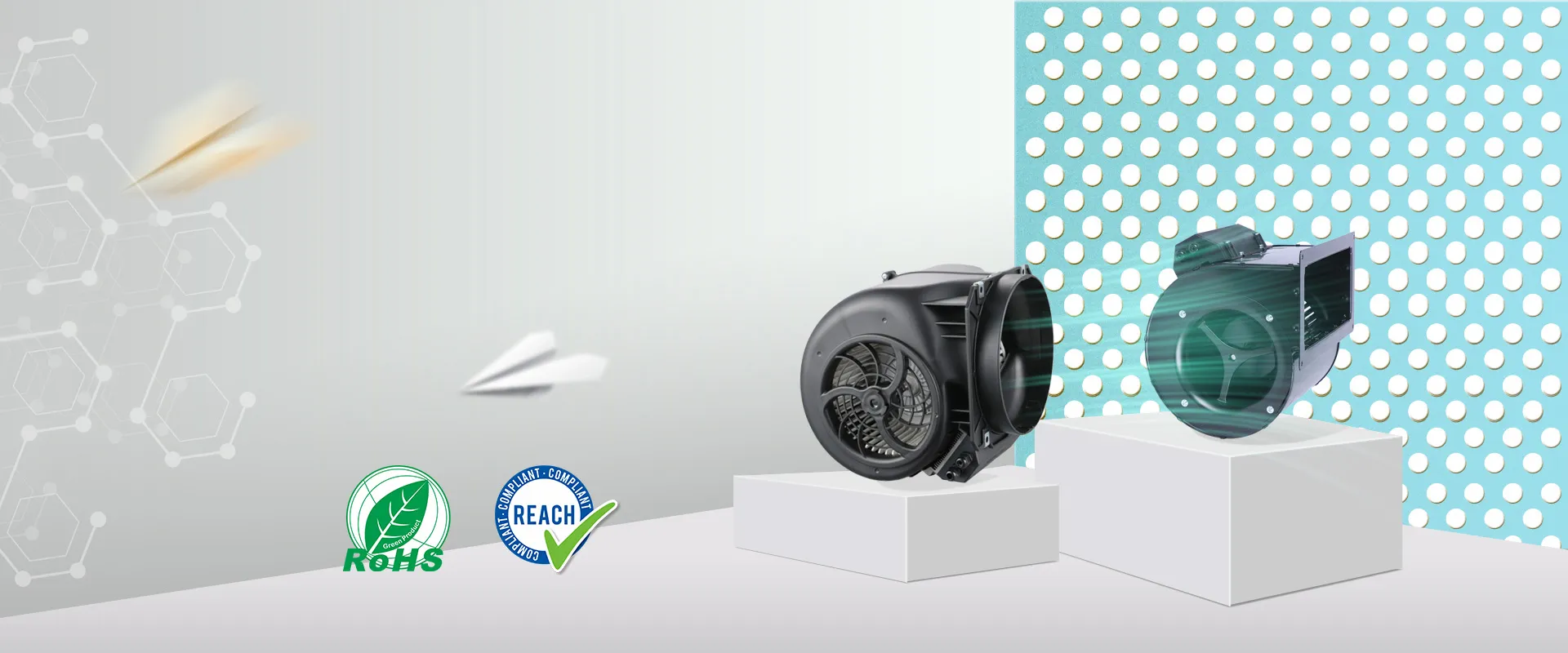 Ventilatori centrifughi Forward-curvi